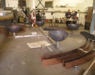 The four bowls at Benson-Sedgwick Engineering