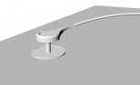 Design for the end of the path near the building
