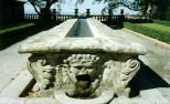 The Cardinals Table at Villa Lante, Italy, is the inspiration for this site