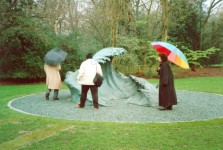 In Holland Park, London, in 2000