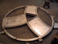 The stainless steel base