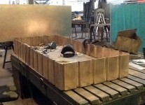 Fabrication of the bronze elements