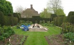 reservoir put in place ready for the water sculpture to be put in